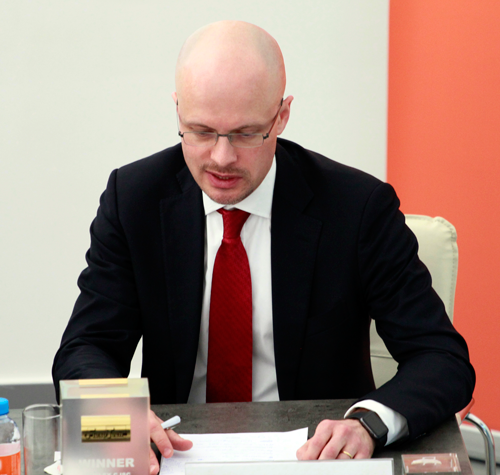 Chef der EBWE-Vertretung in Belarus Alexander Piwowarski